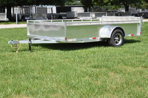 7' Wide Single Axle Utility