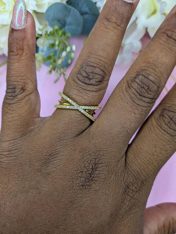Bague Croise Eclat