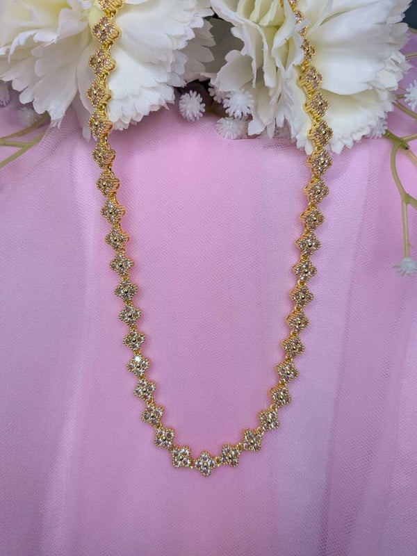 Parure Rose Dorée