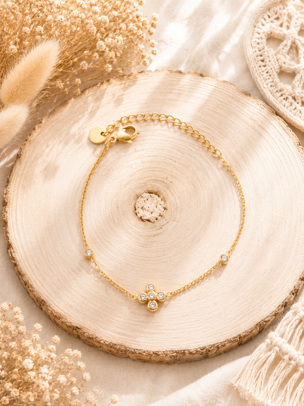 Petit Bracelet Trèfles