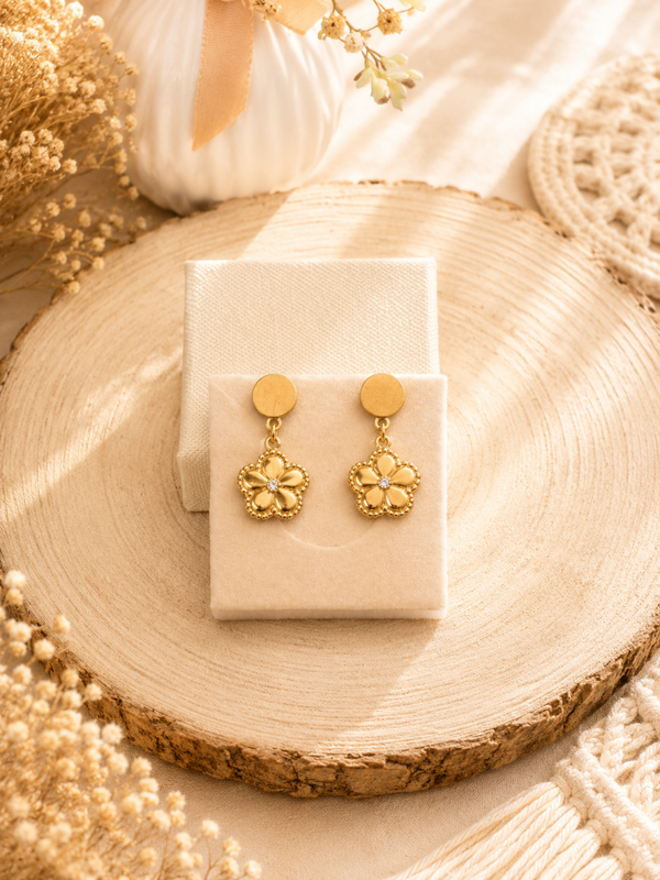 Boucle d'oreille Eclat Floral
