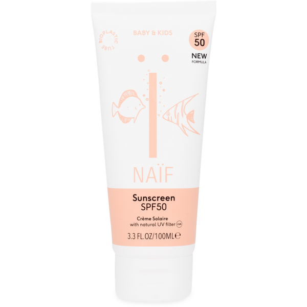 Zonnebrand Baby en Kids SPF50 100 ml - Naïf Care