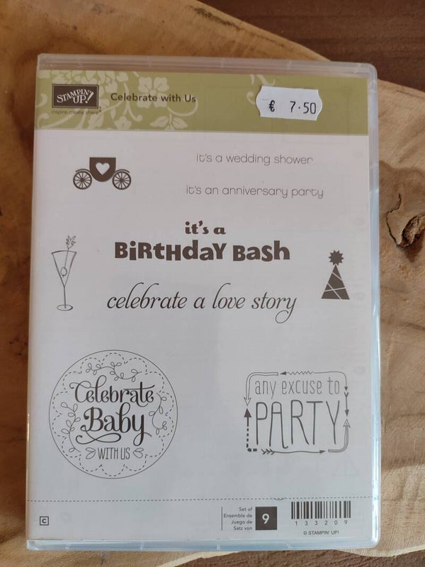Stempel Celebrate with us