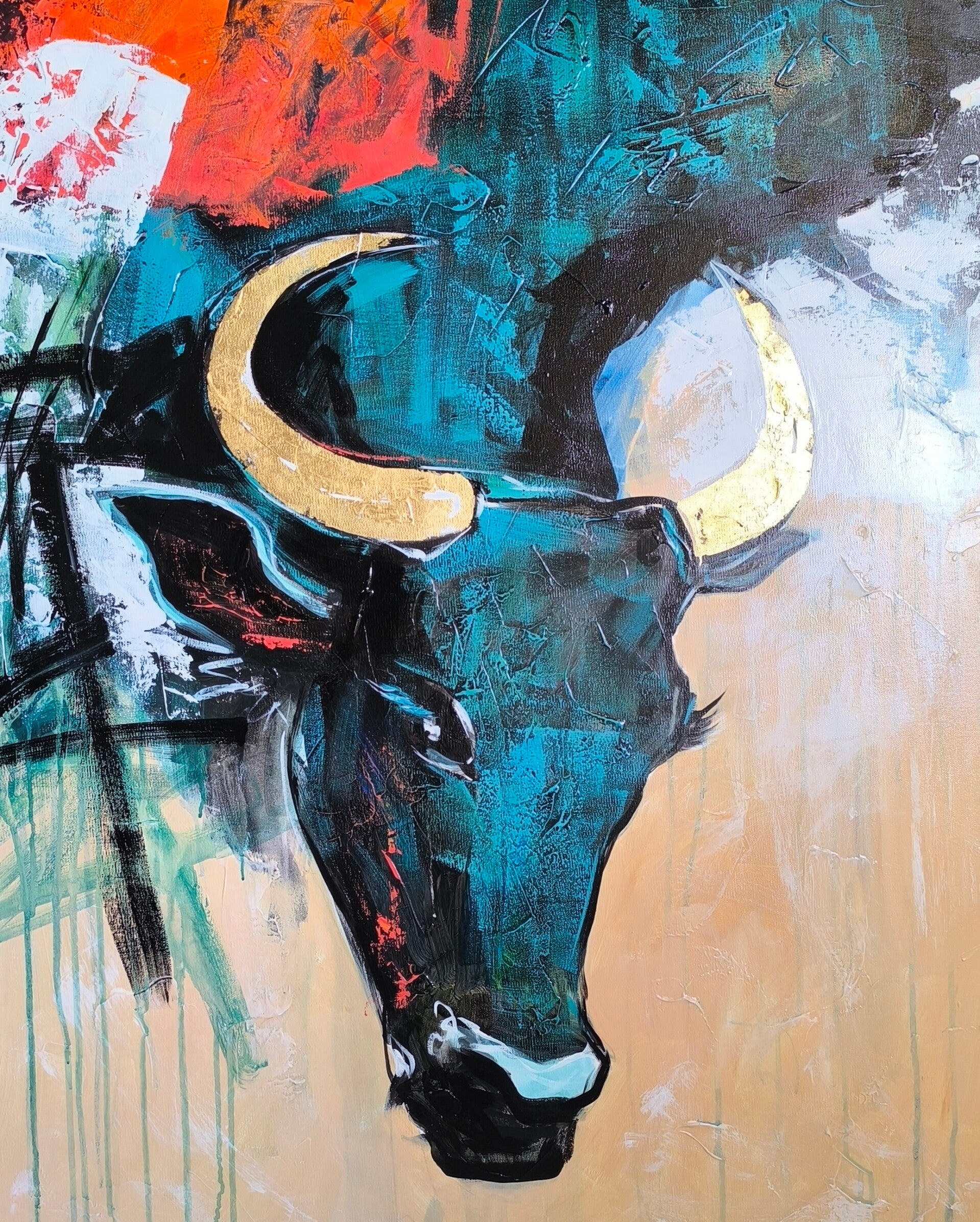 BULL (100 x 80 cm)