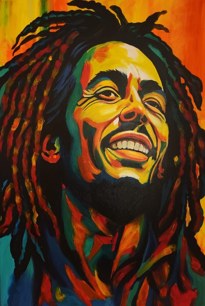 BOB MARLEY (100 x 70 cm)