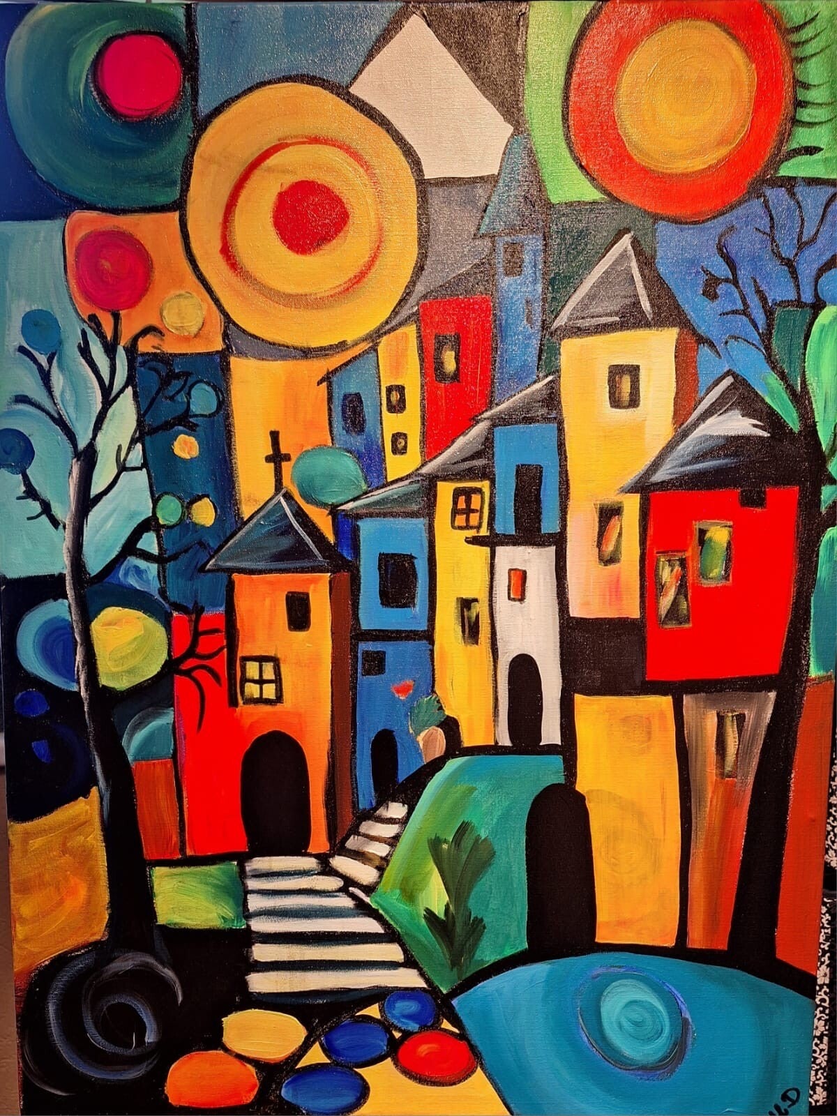 VILLAGE OF PROVANCE (80 x 60 cm)