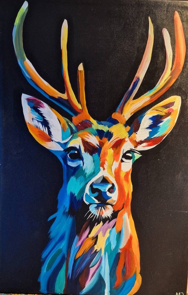 PREUD DEER (90 x 60 cm)