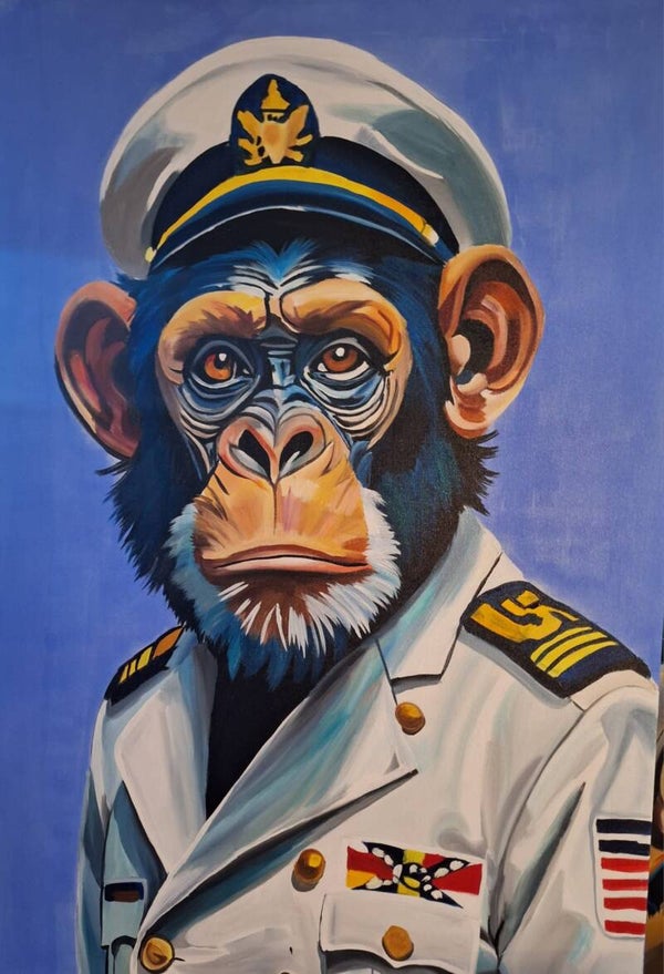 NAVAL CAPTAIN (120 x 80 cm)