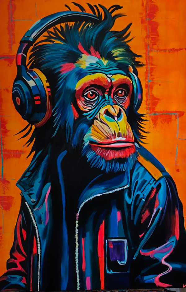 GUARDIAN OF SOUNDS (120 x 80cm)