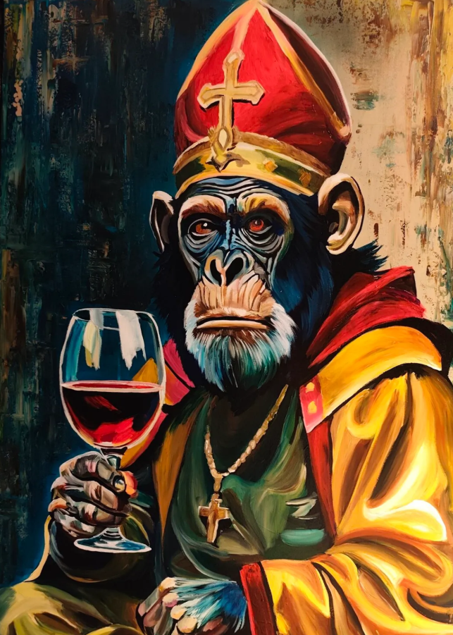 HOLY SIP (100 x 70cm)