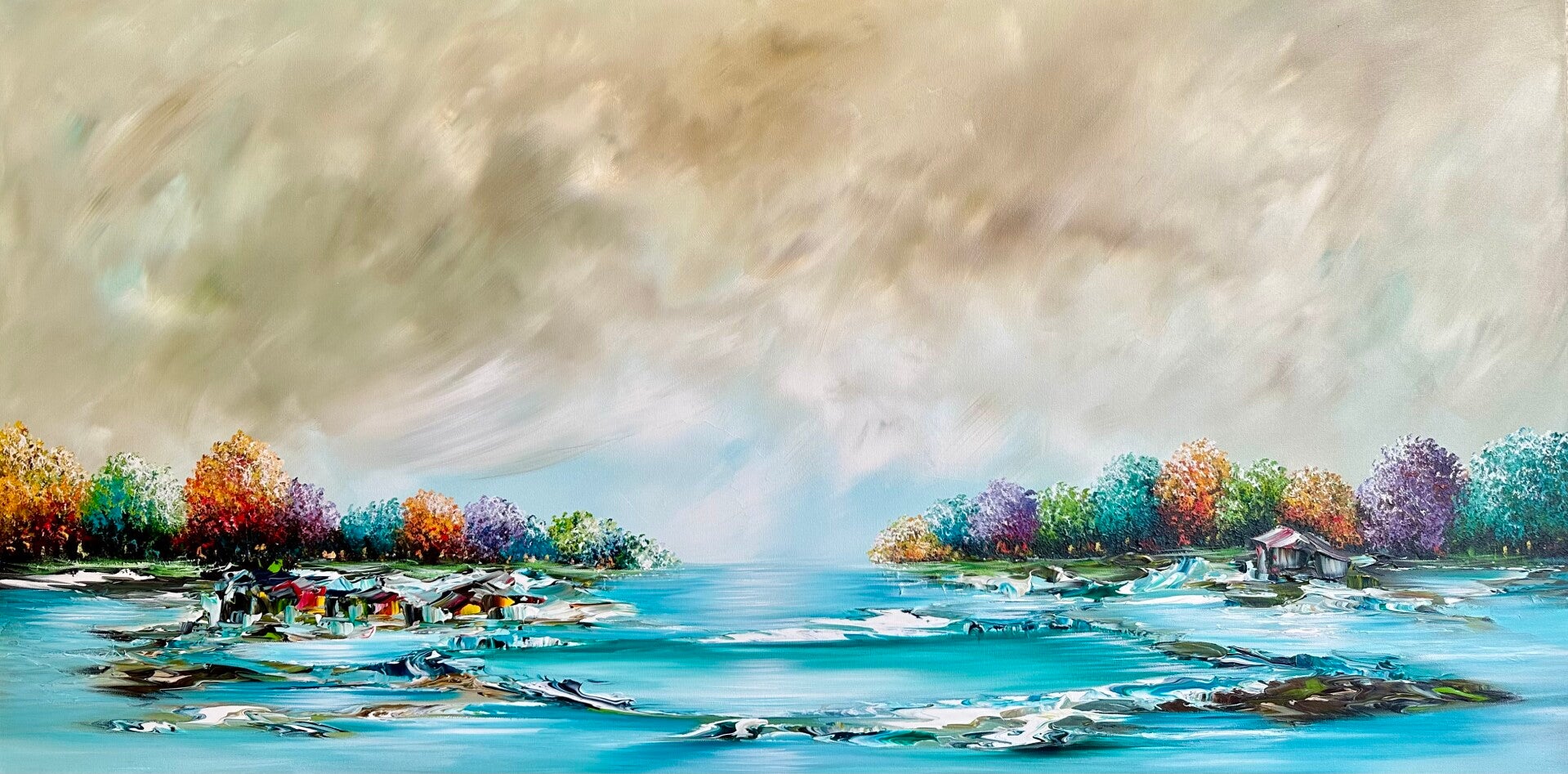 RIVER SERIES I (80 x 160 cm)