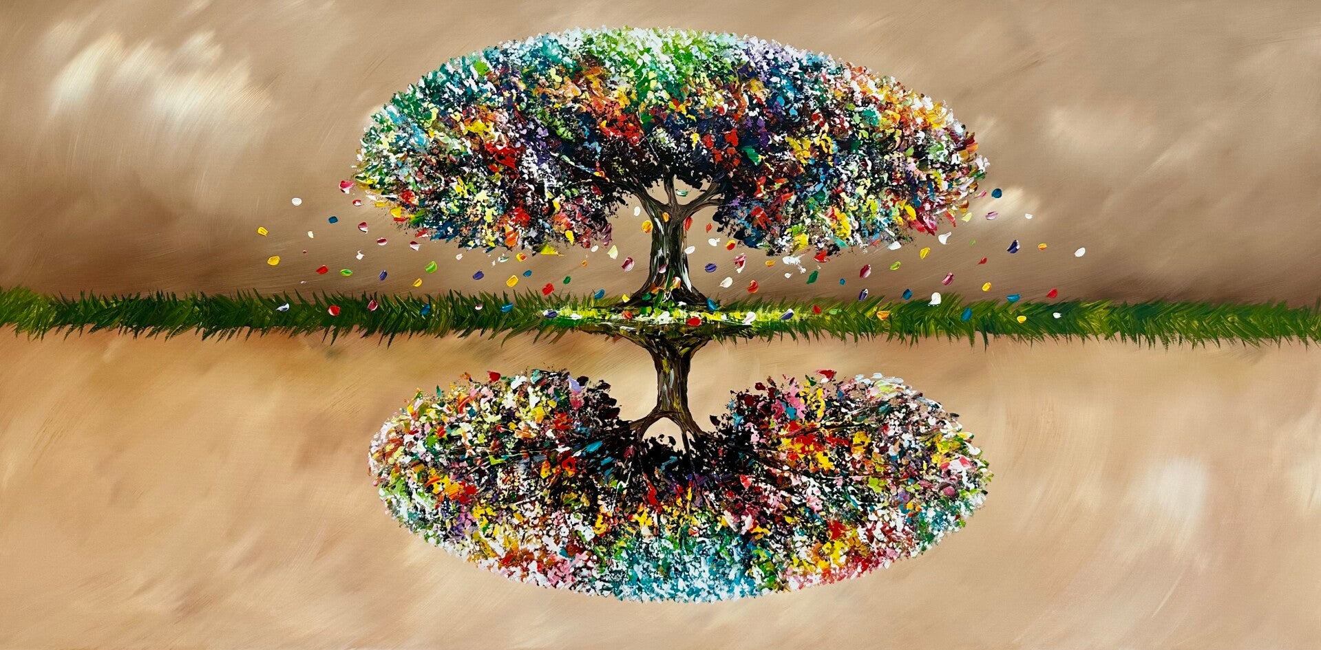 SINGLE TREE SERIES I (80 x 160 cm)