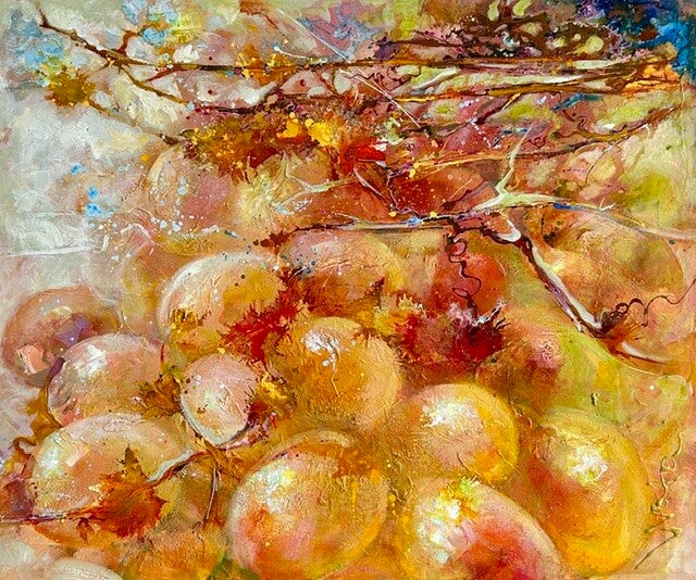 OCTOBER IN ALSACE (100 x 120 cm)