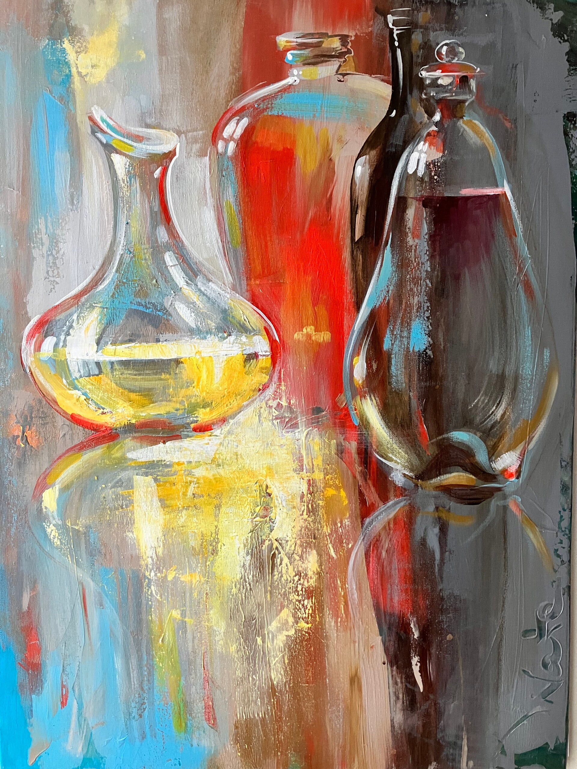 SERIES OF STILL LIFES (80 x 60 cm)