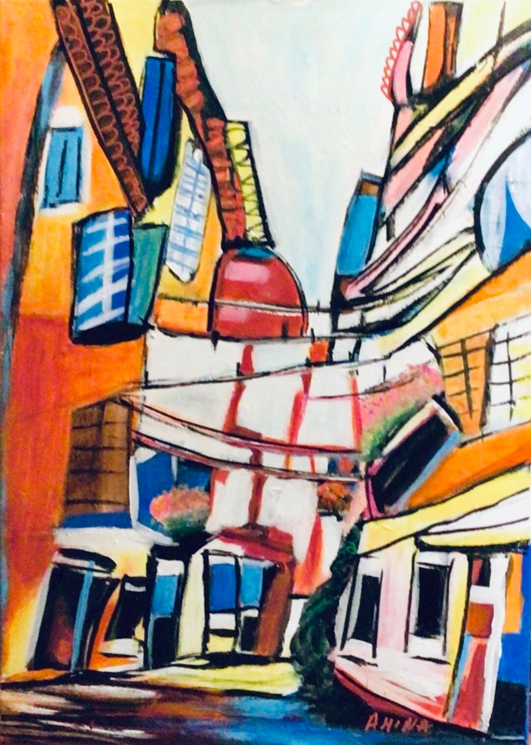 OLD STREET SERIES  (70 x 50 cm)