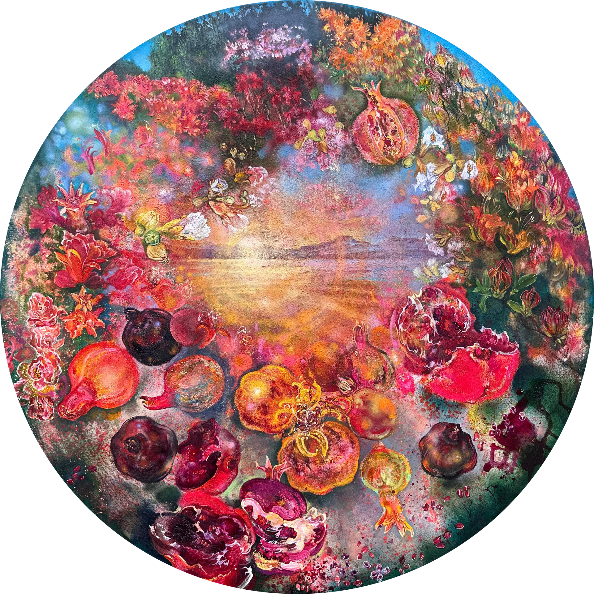 SEMIAMIDI'S WREATH (80 cm diameter)