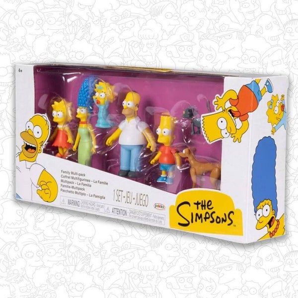 The Simpsons Jakks Pacific Multipack figurines Famille Simpsons