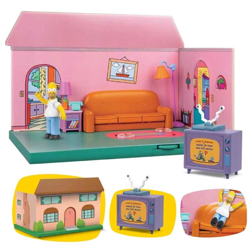 The Simpsons Jakks Pacific Playset Maison des Simpsons 30cm