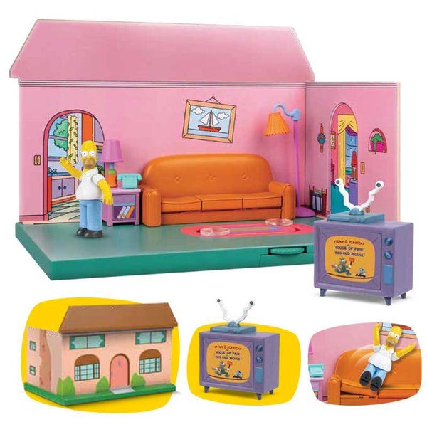 The Simpsons Jakks Pacific Playset Maison des Simpsons 30cm