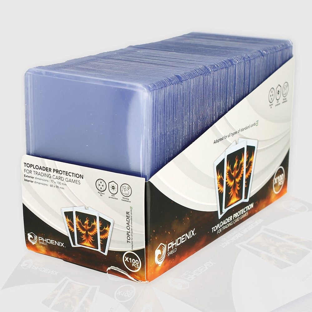 Phoenix Shield - Toploader Regular - 3x4" Clear Regular - par 100