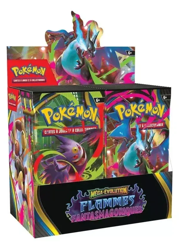 Pokémon Flammes Fantasmagoriques ME02 - Display scellée Boite de 36 boosters en français