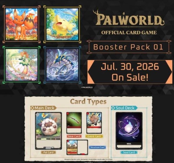 Palworld - display de 12 Boosters - Dawn of Palpagos (EN)