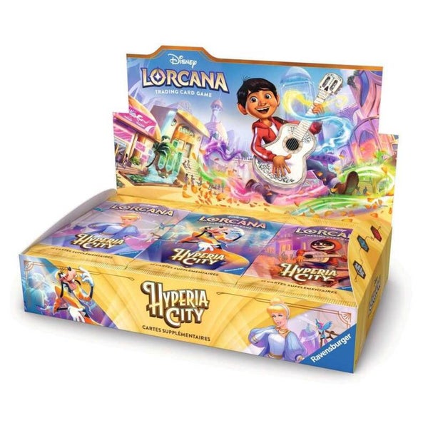 Disney Lorcana - Boîte de 24 Boosters - Chapitre 14 : Hyperia City
