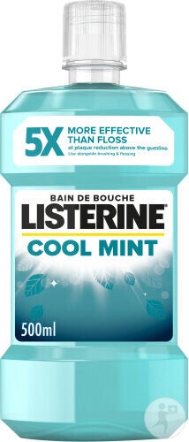 Listerine Cool Mint 500mL menthe fraîche