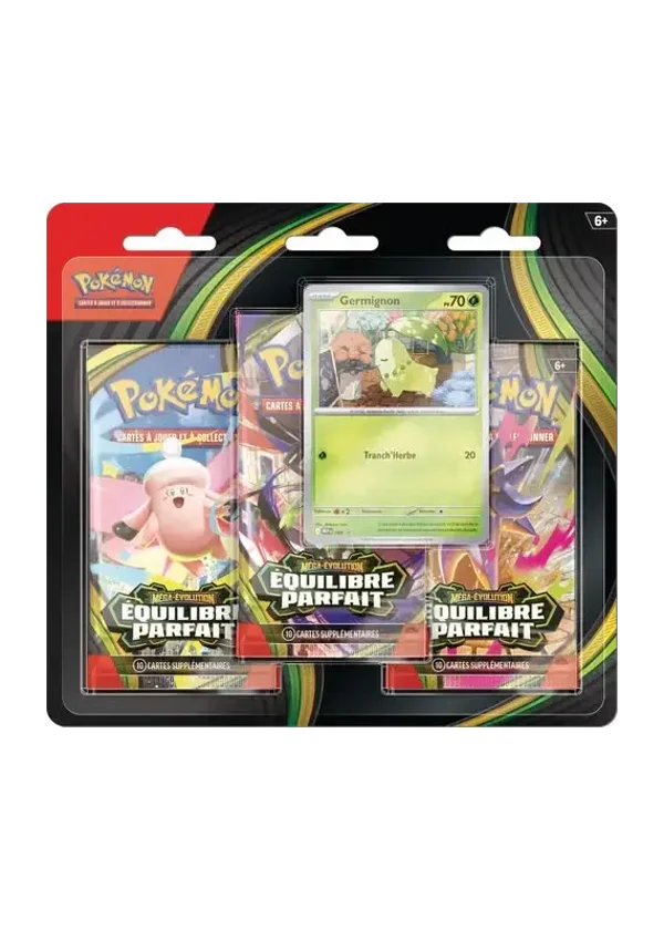 Pokémon – Tripack – Équilibre Parfait – ME03 (FR)