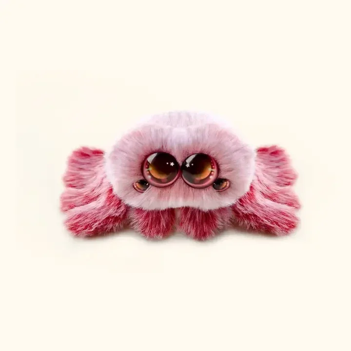 Spider - Pink Plushie