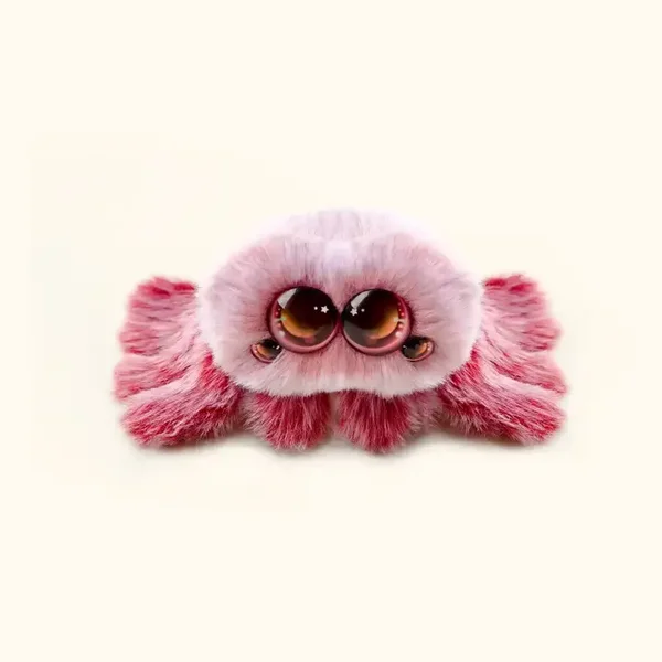 Pink Spider Plushie