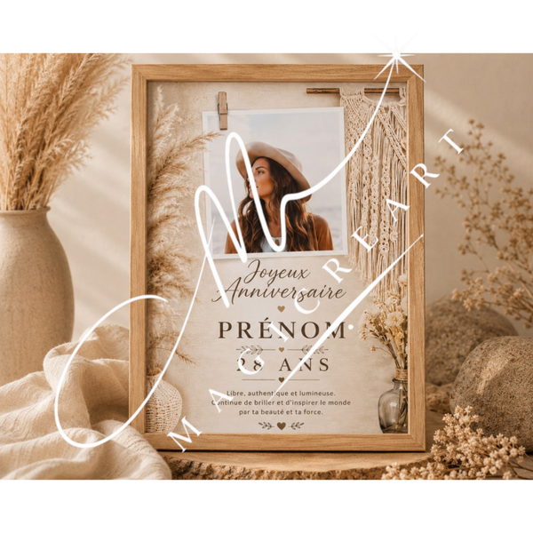 Modèle Bohème Naturel — 28 ans
