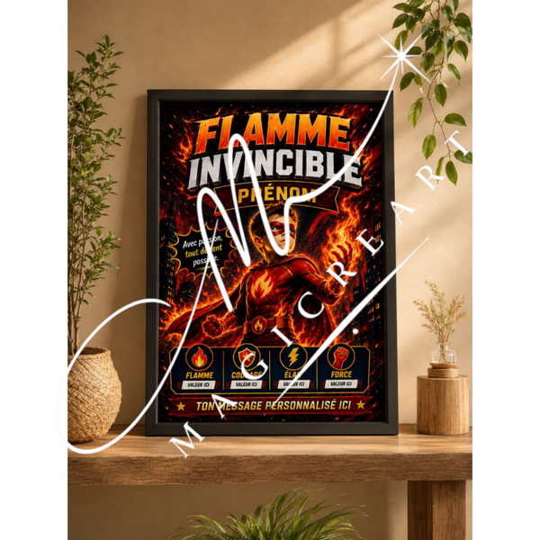 Modèle Flamme invincible