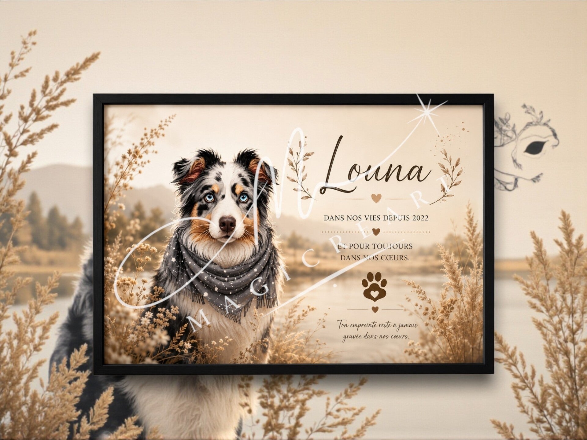 Modèle Souvenir Naturel — Chien