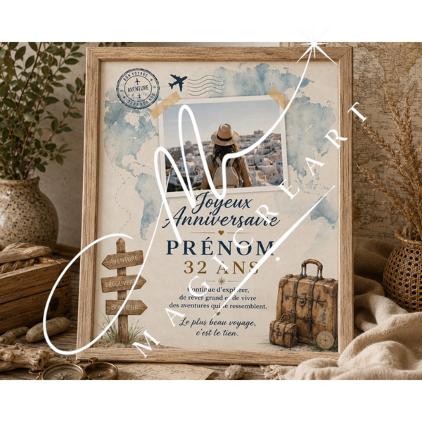 Modèle Voyage & Aventure — 32 ans