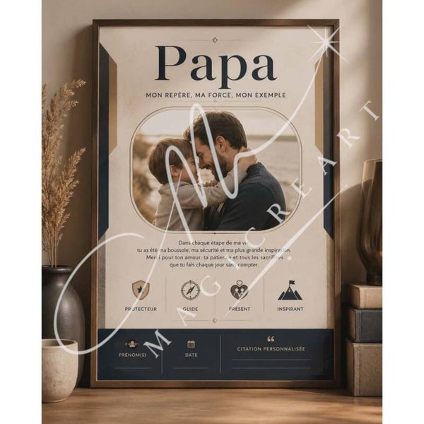 Papa – Mon repère, ma force, mon exemple (digitale)