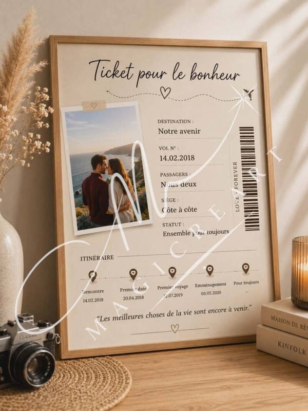 Ticket pour le Bonheur – A4