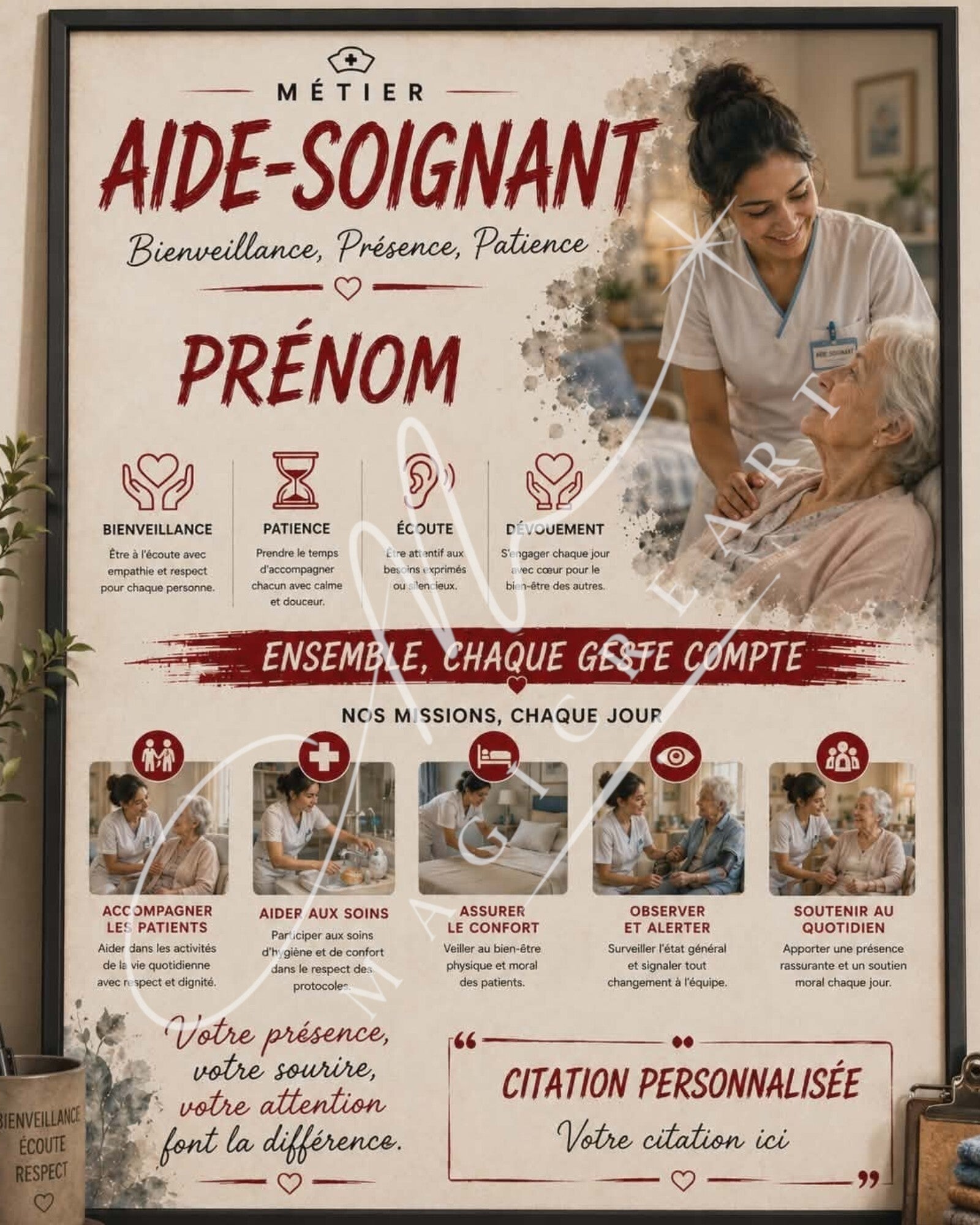 Aide-soignant / Aide-soignante
