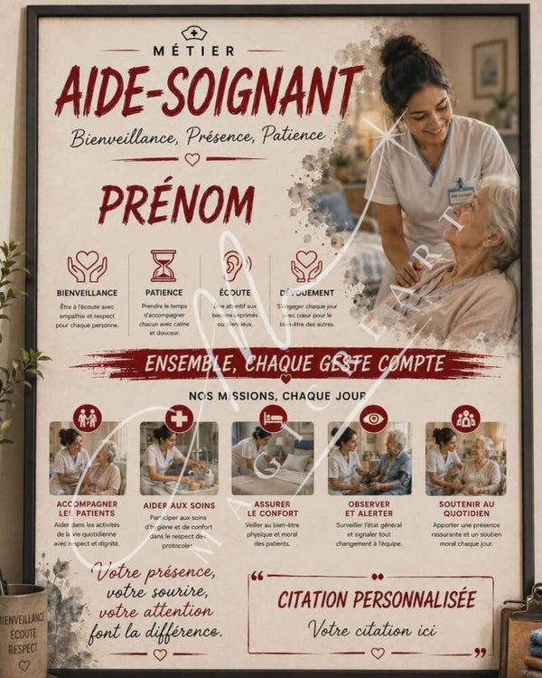 Aide-soignant / Aide-soignante