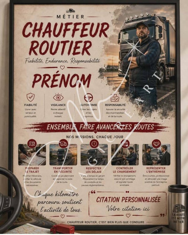 Chauffeur routier