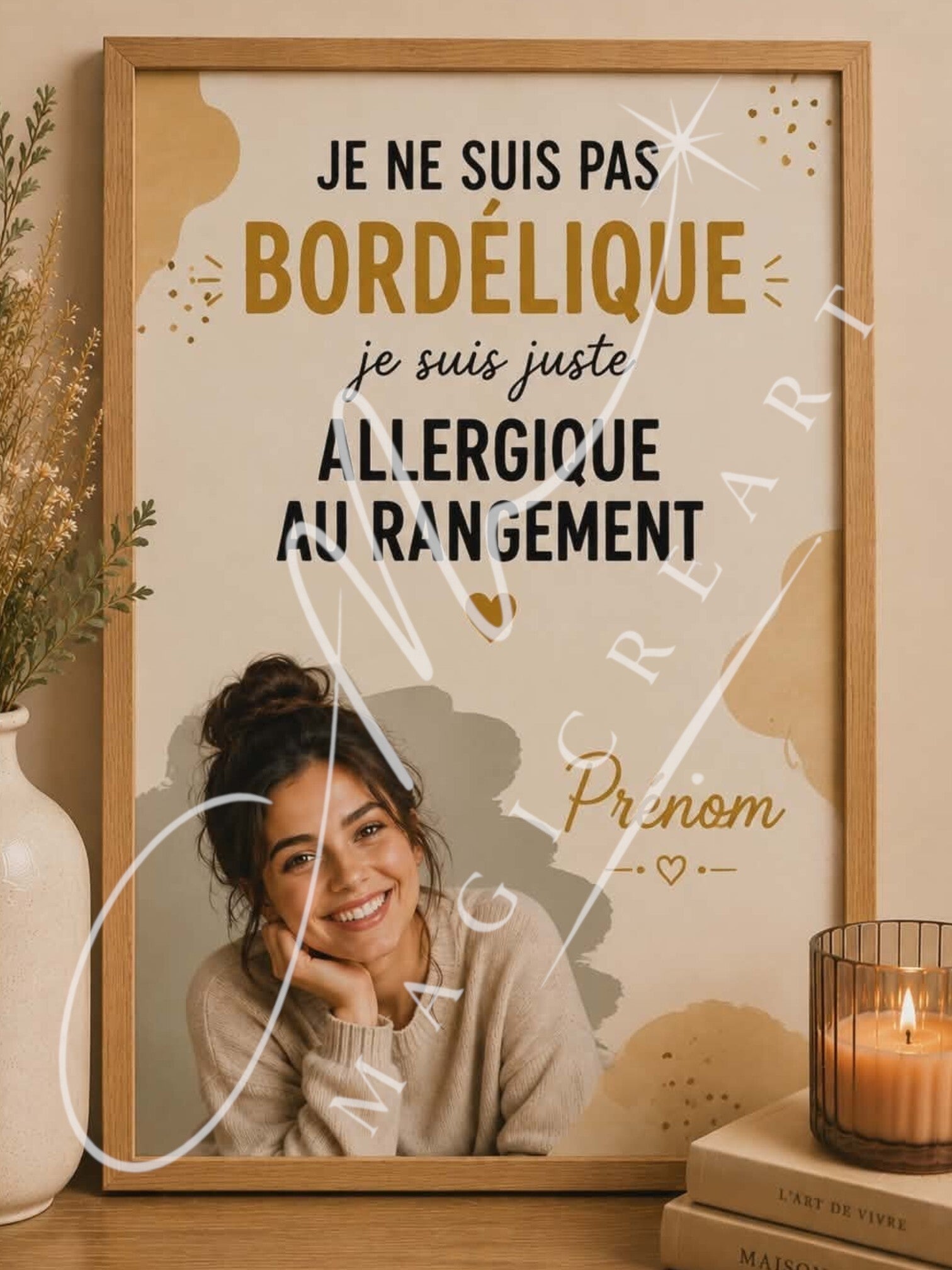 “Allergique au rangement”