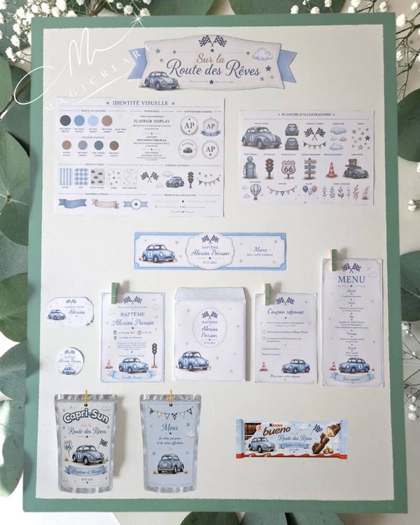 🚗 Collection personnalisée "Sur la Route des Rêves"