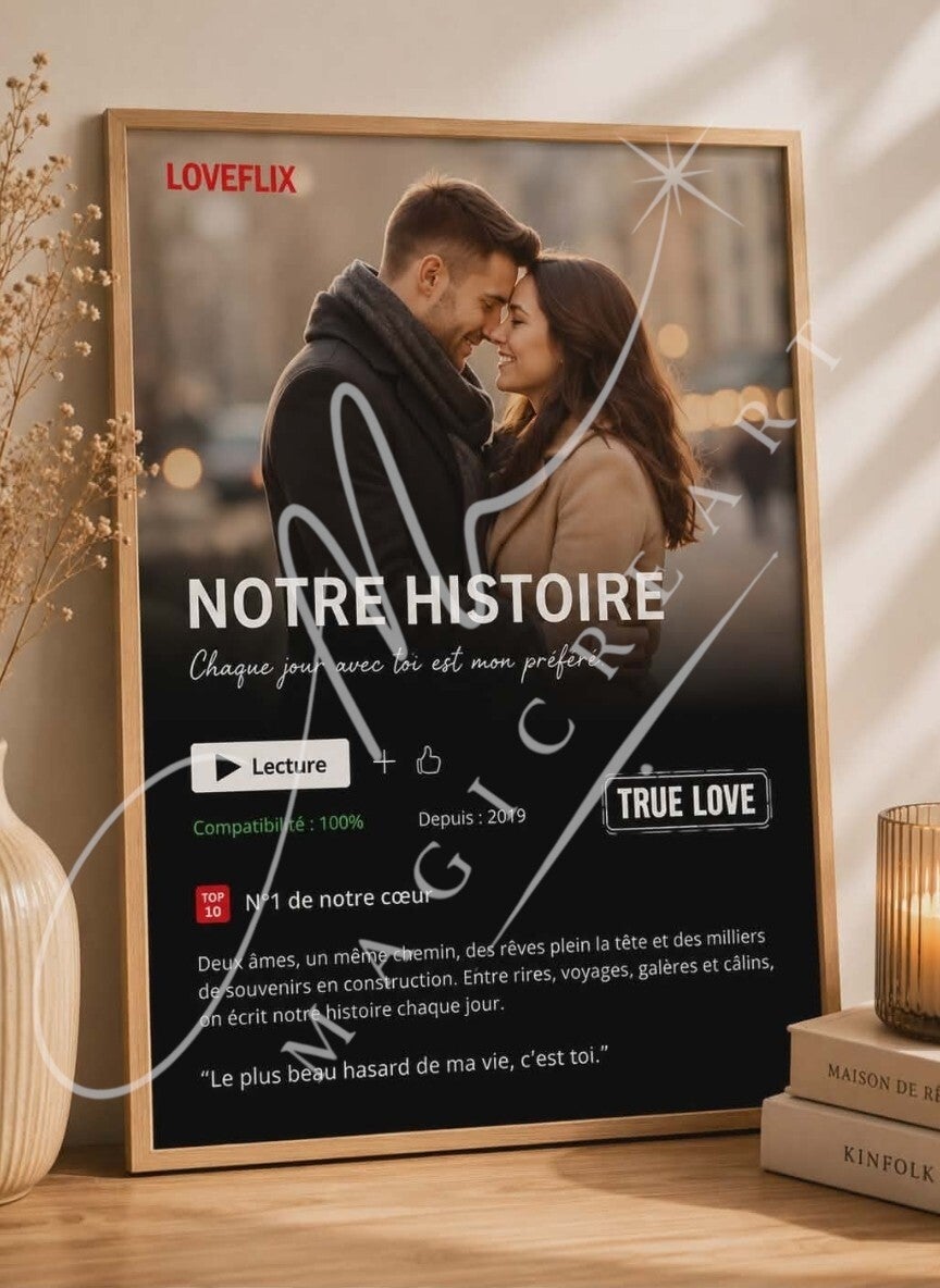 Loveflix personnalisée (digitale)