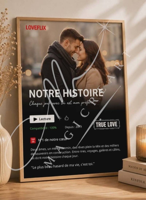 Loveflix personnalisée (digitale)