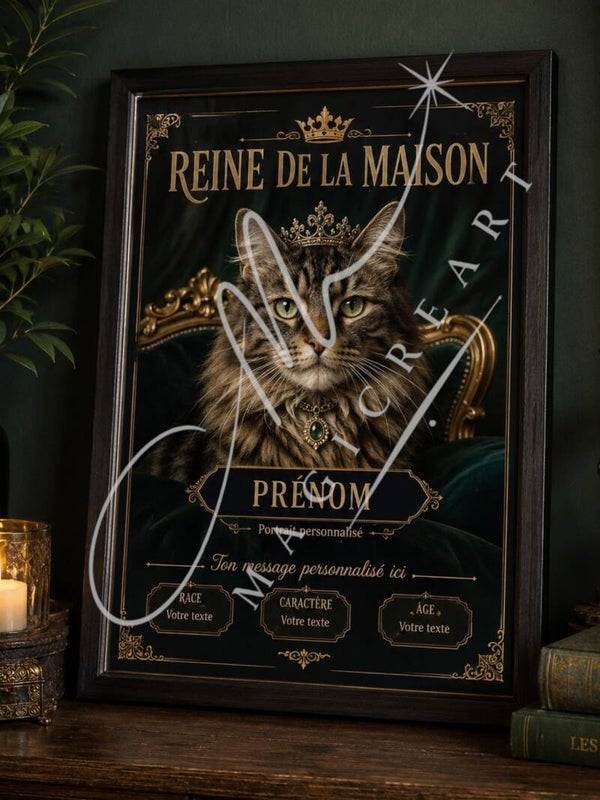 Modèle Reine de la Maison — Chat