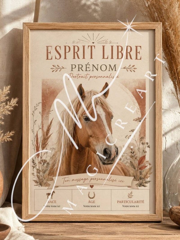 Modèle Esprit Libre — Cheval