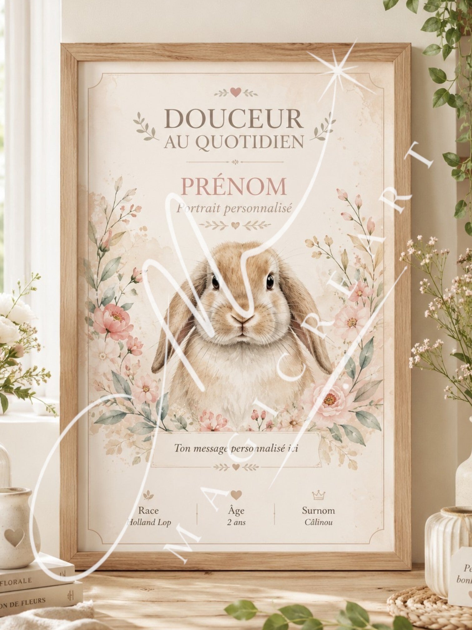Modèle Douceur au Quotidien — Lapin
