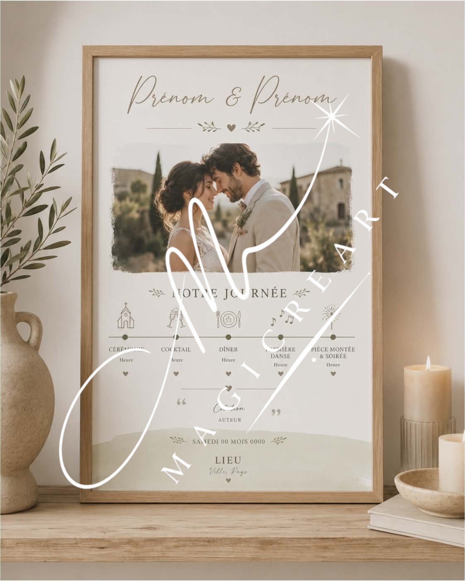mariage programme de journée