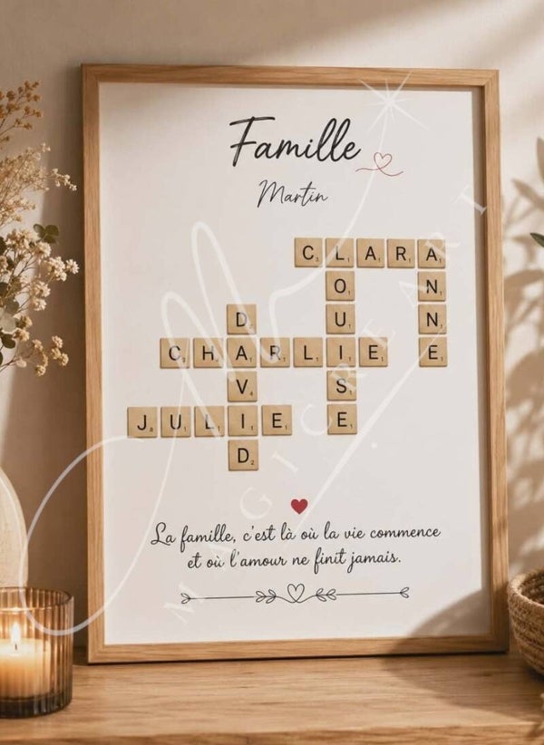 Famille Mots Croisés – A4