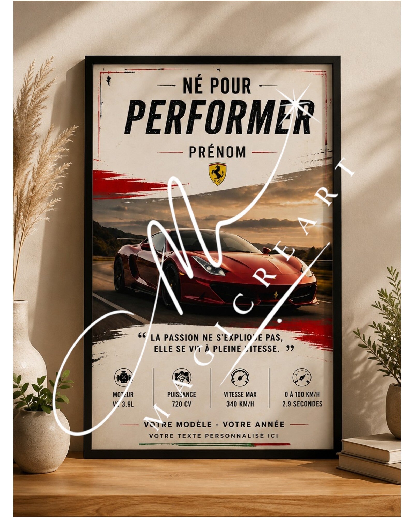 Modèle Né pour performer